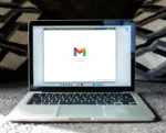 Photo of Computer with google mail logo