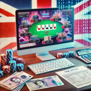 The image for your post about the taxation of online poker winnings in the UK is ready.