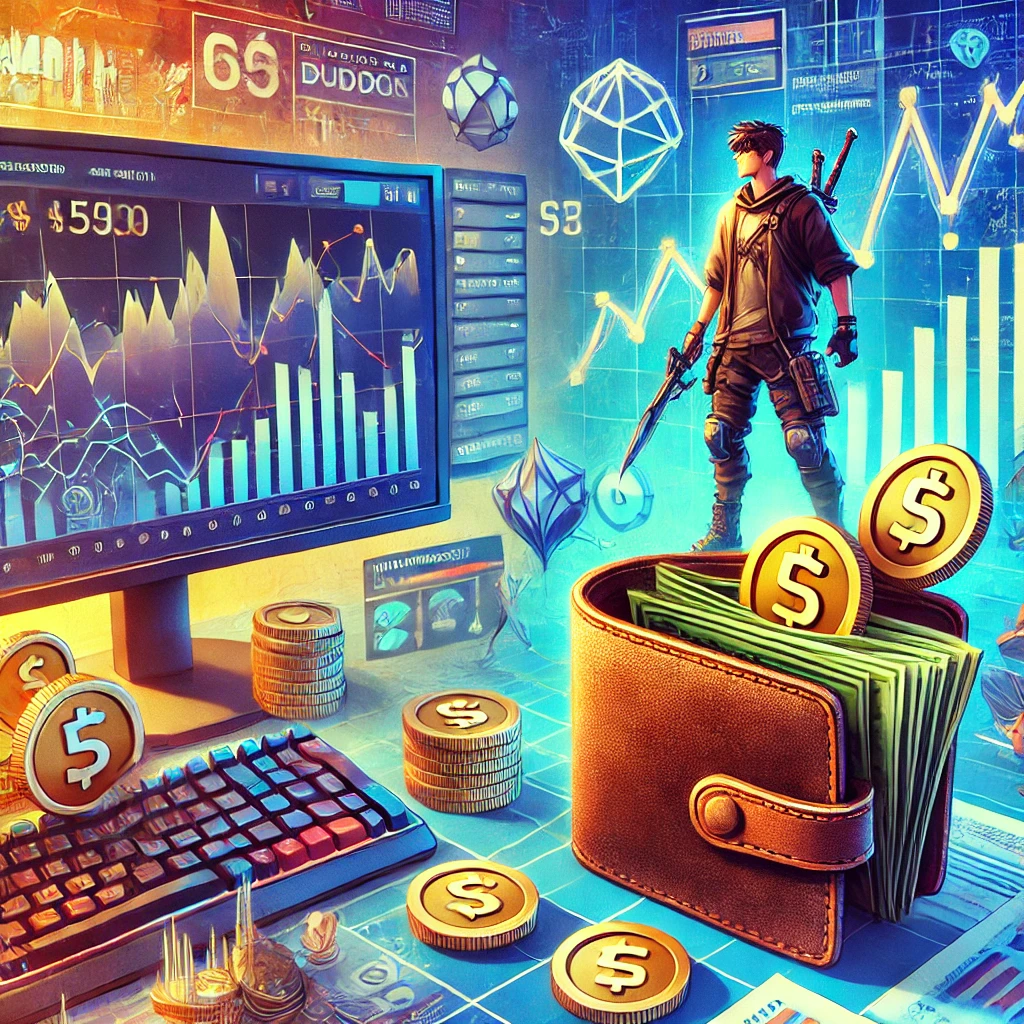 Here's the graphic image for your content about how online gaming can teach budget management skills.